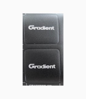 GRADIENT LOGO STICKER, DS-1