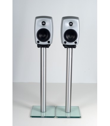 Genelec 8030A active speaker pair with stands