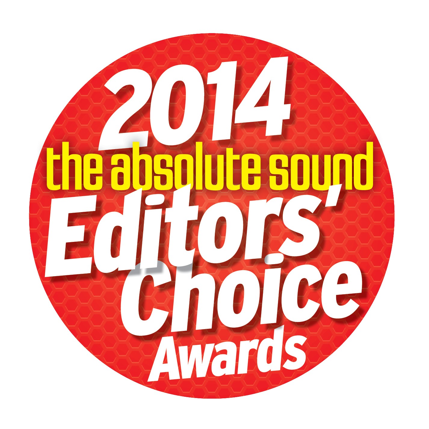Editors Choice Award 2008. 2009, 2010, 2011, 2012, 2013, 2014 